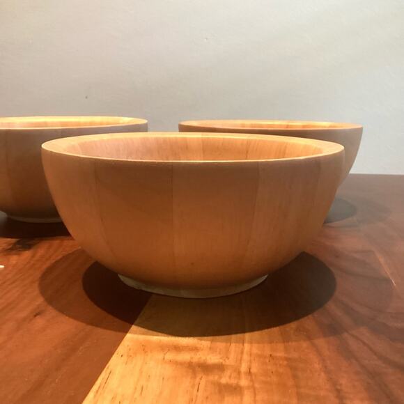 Pomerantz Wooden Bowls - Picture 3 of 7